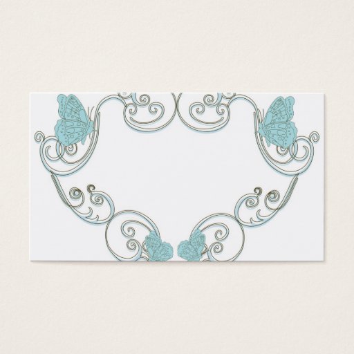 Customizable Retro frame Profile Card Business Cards