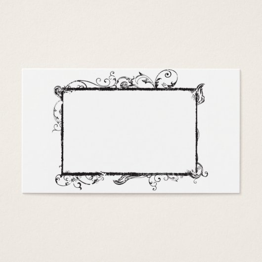 Retro frame Profile Card (Front)