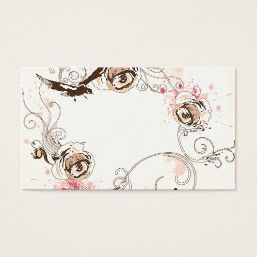 Retro frame Profile Card (Front)