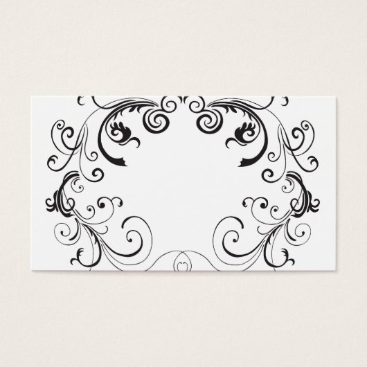 Retro frame Profile Card (Front)