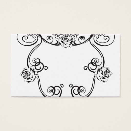 Customizable Retro frame Profile Card Business Card Template