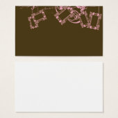 Retro frames Profile Card (Front & Back)