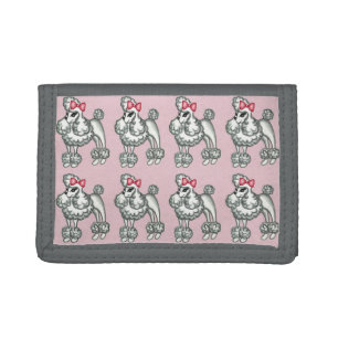 Retro French Poodles Wallet Gift