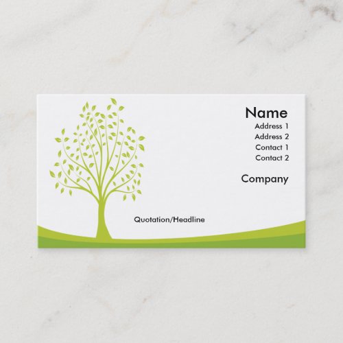 Retro Fresh Business Cards
