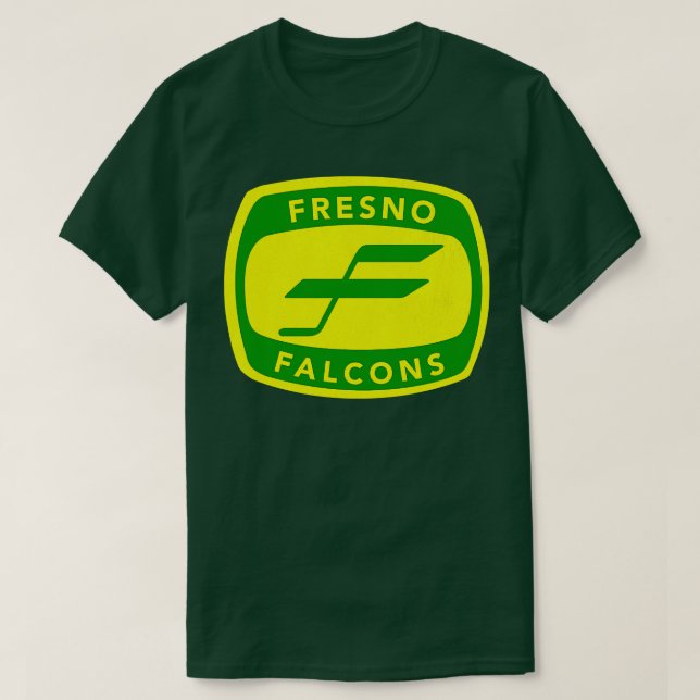 Retro Fresno Falcons Hockey 1972 TShirt (Design Front)