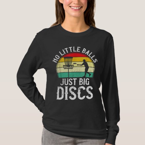 Retro Frisbee Disc Golf Gifts For Disc Golfers Vin T_Shirt