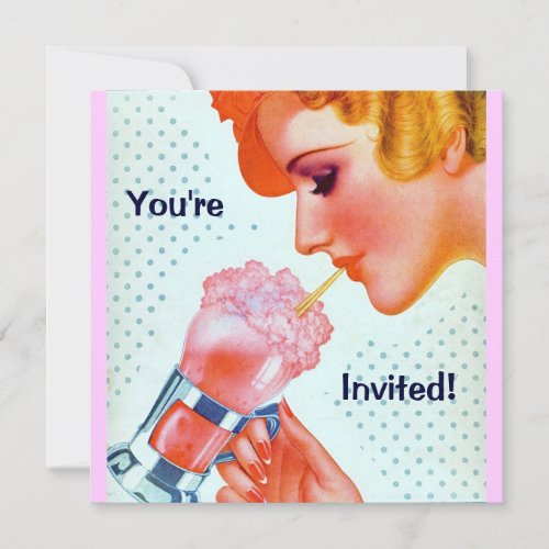 Retro Fun Invitation