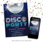 Retro Fun Custom Photo Disco 30th Birthday Party Invitation<br><div class="desc">Retro Fun Custom Photo Disco 30th Birthday Party Invitation. Step into the groove and join us for a milestone birthday Disco Party that seamlessly fuses retro vibes with modern fun! Our invitation design captures the essence of a bygone era, featuring dynamic and colorful retro elements that set the stage for...</div>