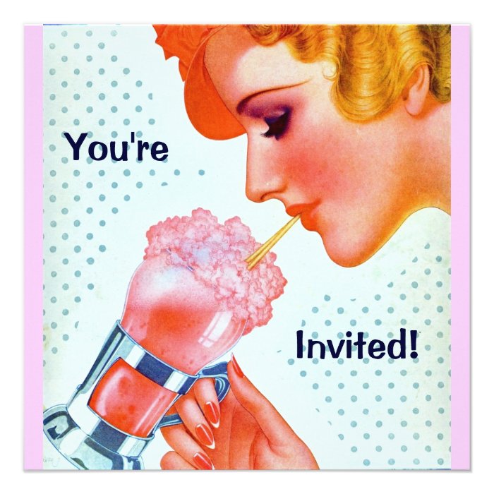 Retro Fun Invitation