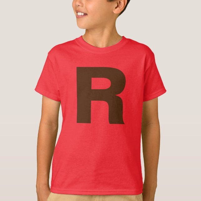 RETRO FUN MONOGRAM by Slipperywindow T-Shirt (Front)