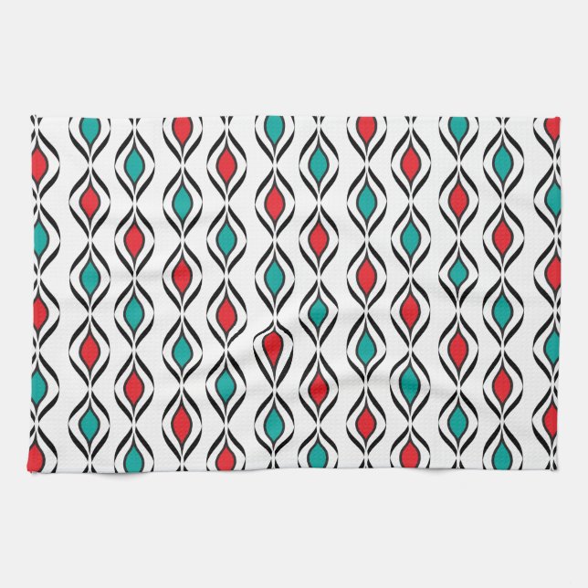 Retro Fun Patterns Towel (Horizontal)