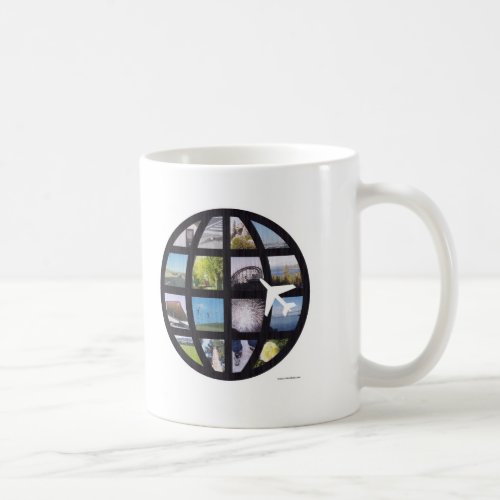 Retro Fun Photos Globe Coffee Mug