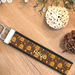 Retro Fun Sun Inspirivity Wrist Keychain