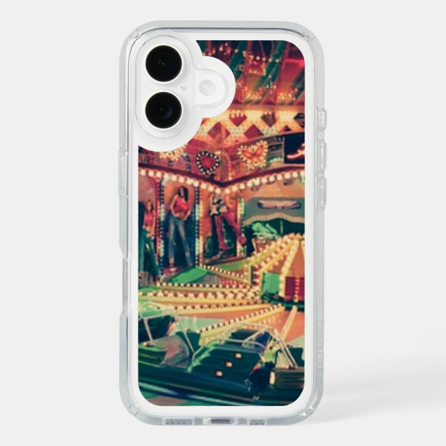 Retro Funfair Filtered Photo Speck iPhone Case (Front)