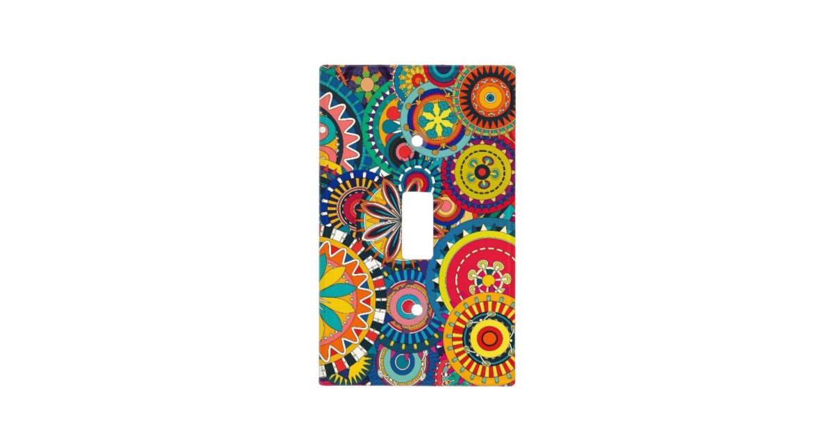 Retro Funk Fun Light Switch Cover Zazzle Com
