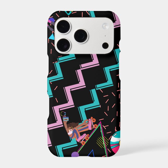 Retro Funky  iPhone Case (Back)