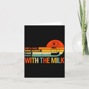 Retro Funny Dad Quote Design Gift For Father’s Day Card
