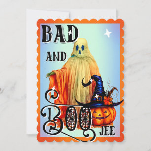 Retro Funny Halloween Cards