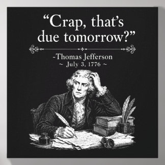 Retro Funny Patriot Funny History Canvas Photo Tile