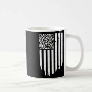 Retro Funny Qr Trump Dancing Dance Code  Coffee Mug