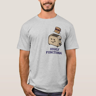 Retro Funny Toaster Highly Functional T-Shirt
