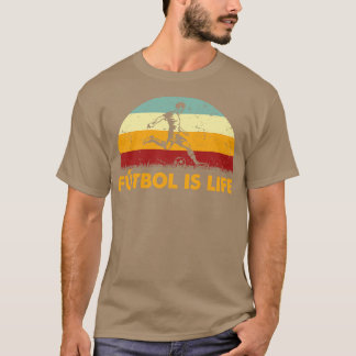 Retro Futbol is Life Remix T-Shirt
