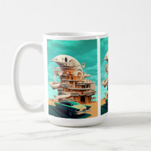 Retro Future Cars Cinematic Autos Coffee Mugs