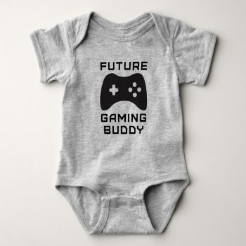 Retro Future Gaming Buddy Bodysuit Baby Gift by Zuphillious at Zazzle