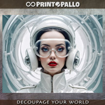 Retro futurism, Cyber Woman in white