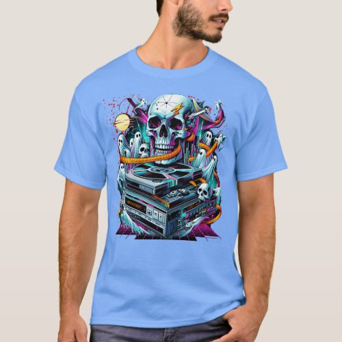 Retro Futurism Horror Vintage Visions of Dread TSh T_Shirt