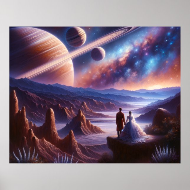 Retro Futurismus Poster (Front)