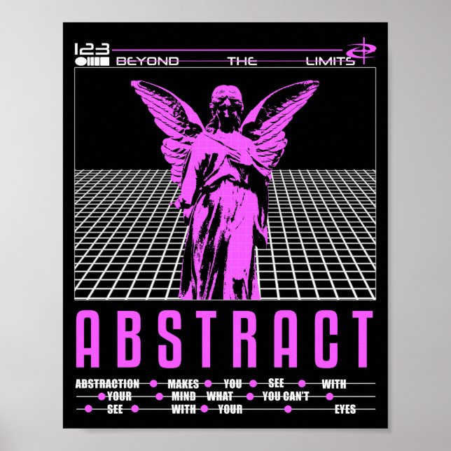Retro-Futuristic Cool Poster (Front)