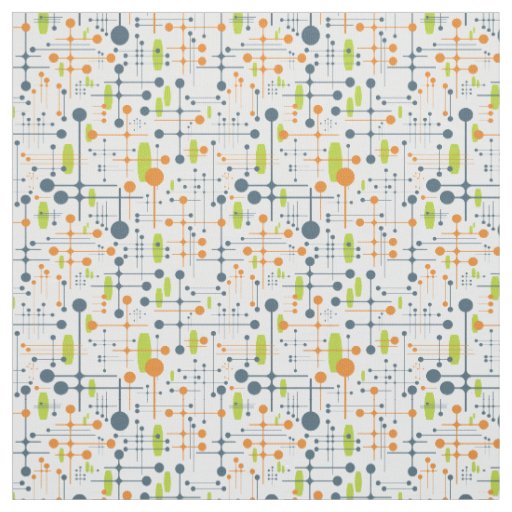 Retro Futuristic Fabric