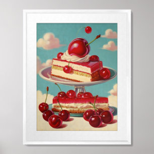 Retro futuristic framed art