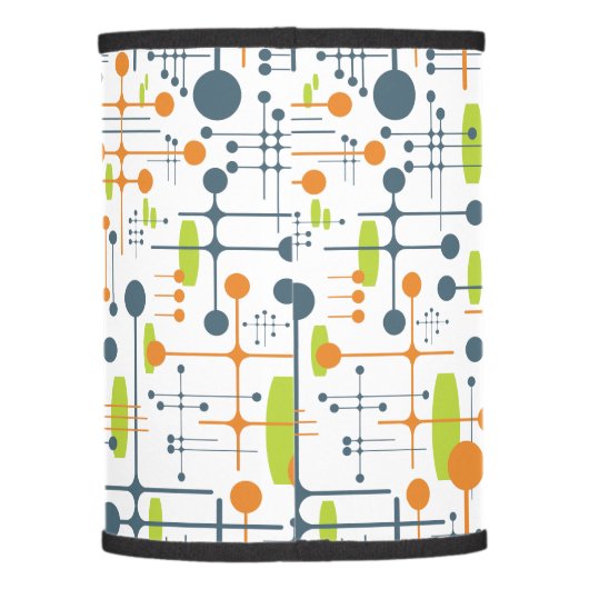 Retro Futuristic Lamp Shade (Back)