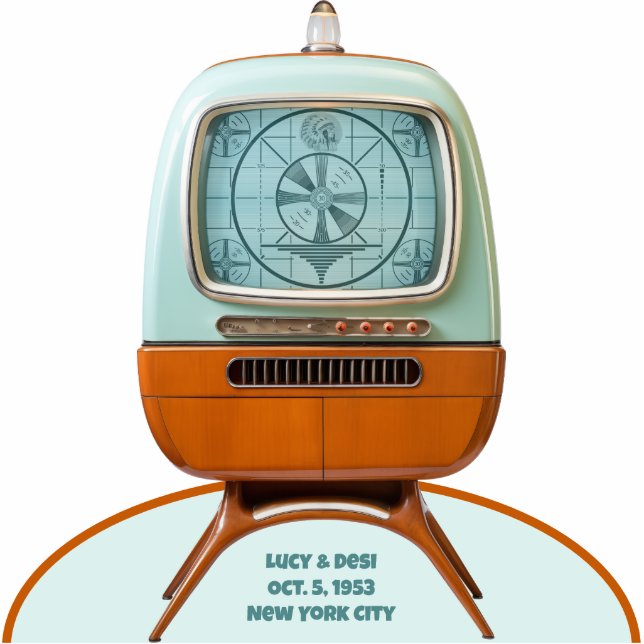 Retro-Futuristic TV Photo Frame Sculpture (Front)