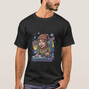 Retro Galaxy DJ T-Shirt