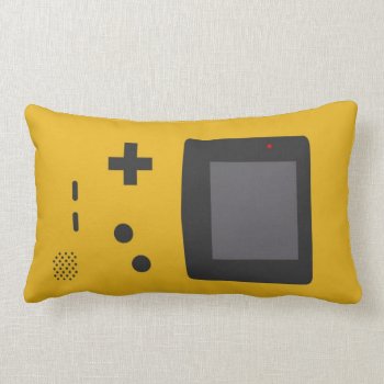 Retro Game Lumbar Pillow by KeyholeDesign at Zazzle