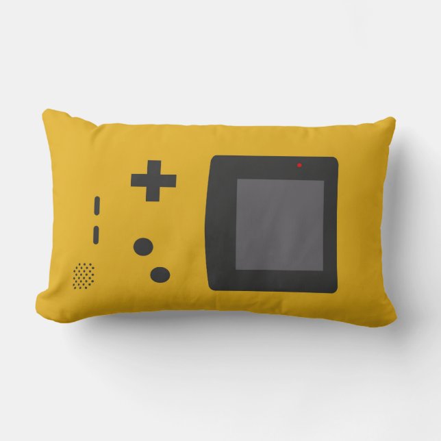Retro game lumbar pillow (Front)
