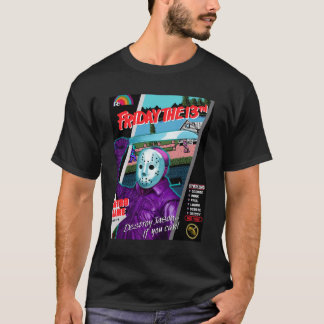 Retro Game Series Friday the 13th Relaxed Fit  T-Shirt
