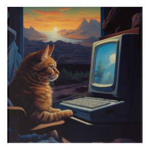 Retro Gamer Cat   8-Bit Pixel Art Gaming