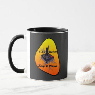 Retro Gamer Legend – 8-Bit Joystick Classic Mug