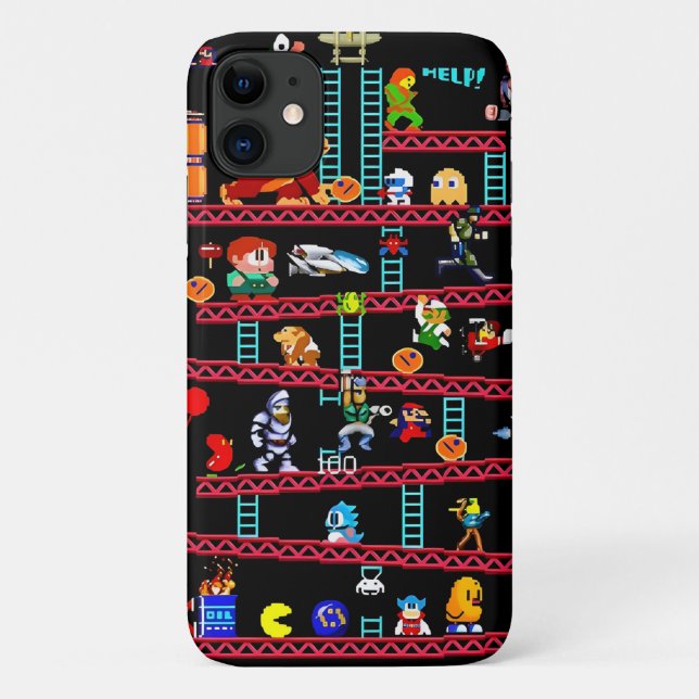 Retro games Case-Mate iPhone case (Back)