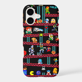 Retro games iPhone 17 case