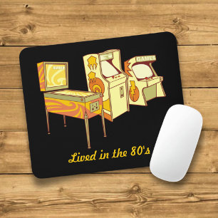 Retro Games Mouse Pad