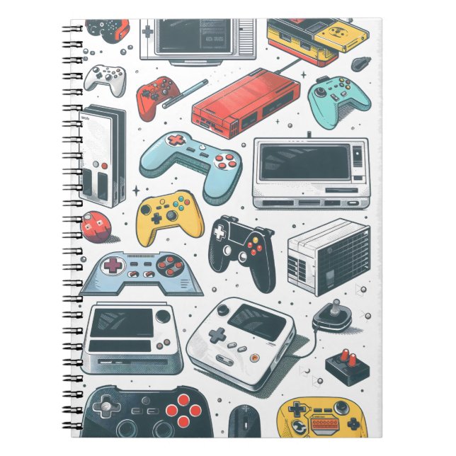 Retro games  notebook (Front)