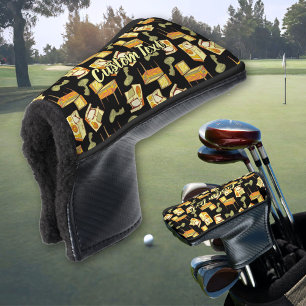 Retro Games Pattern Golf Head Cover