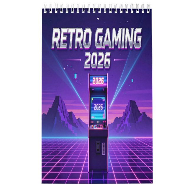 Retro Gaming 2026 Calendar (Cover)