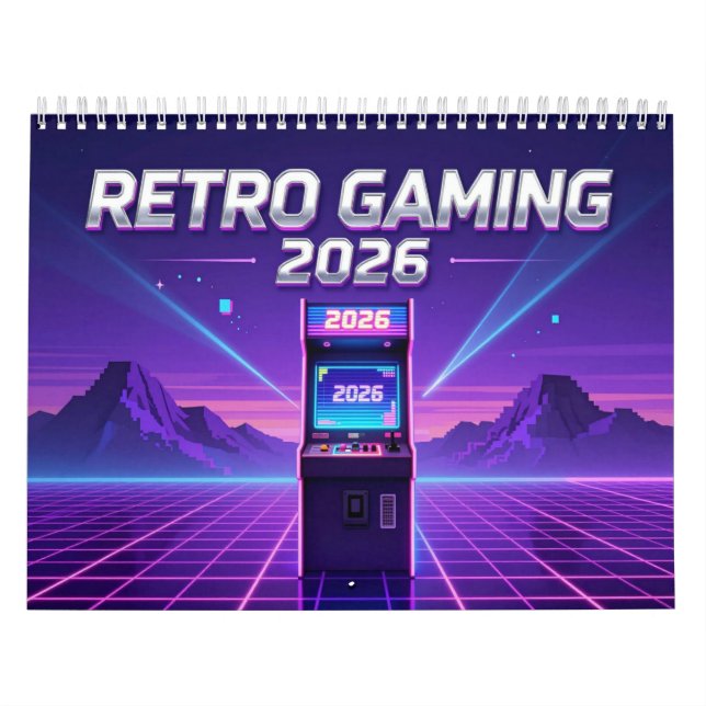 Retro Gaming 2026 Calendar (Cover)