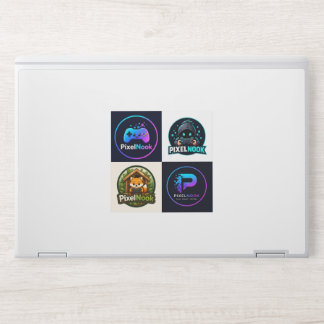 Retro Gaming Badges Laptop Sticker | Gamer Decal S